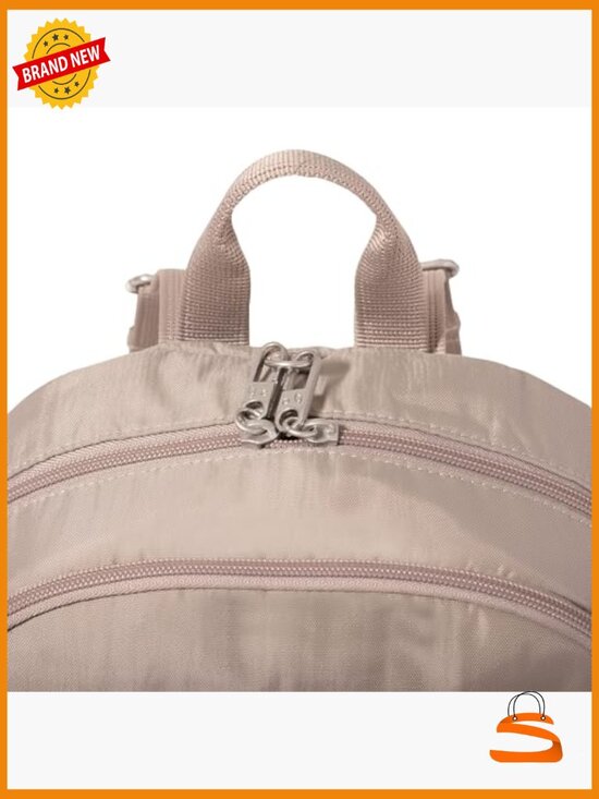 Anti-Theft Travel Backpack with Locking Zippers and RFID main image 5